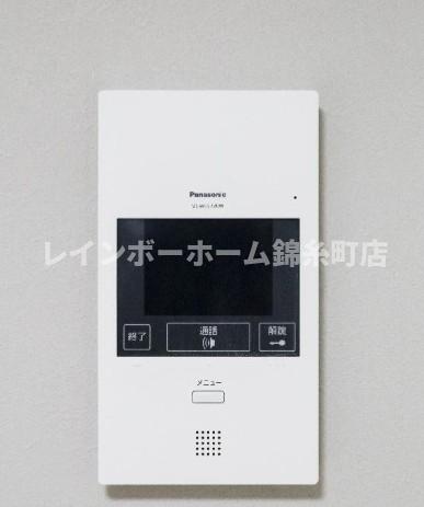 セキュリティ　※建築中のため参考写真となります。