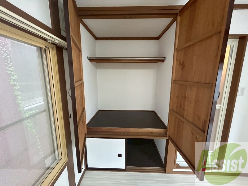 収納　こちらは収納です。物をしまう事ができますね！