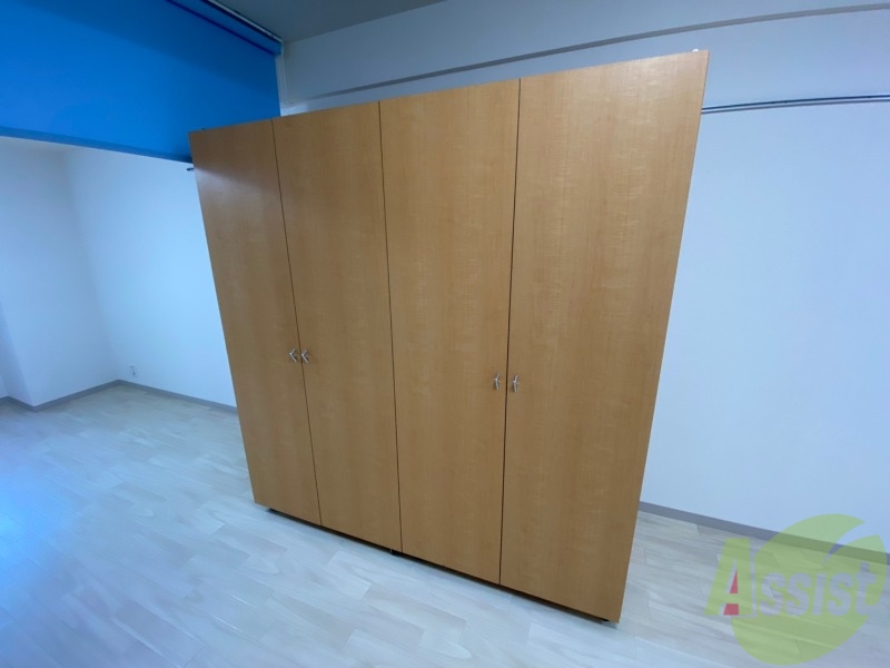 収納　クローゼット。荷物がたくさんあっても問題ないですね。