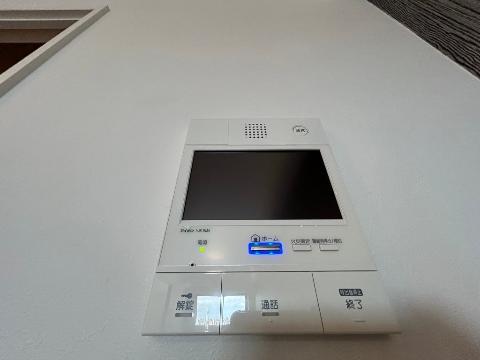 セキュリティ　カメラ付インターホン（イメージ）