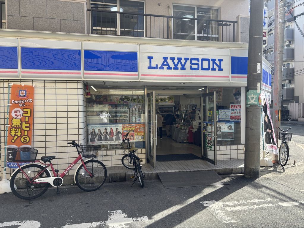 コンビニ　ローソン東淀川店（コンビニ）まで340m