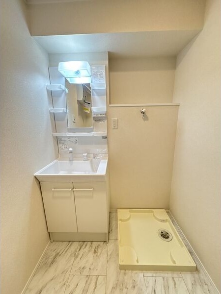 洗面設備　脱衣所、洗濯機置き場