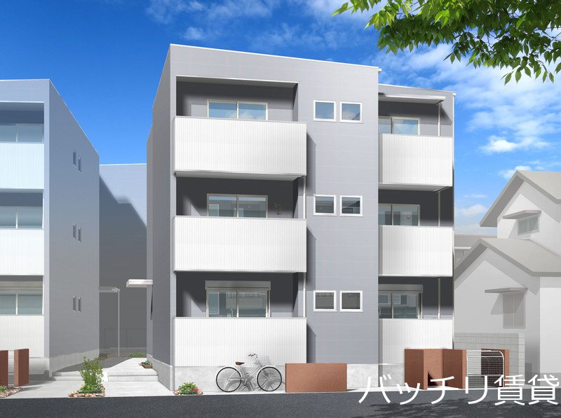建物外観　パース使用
