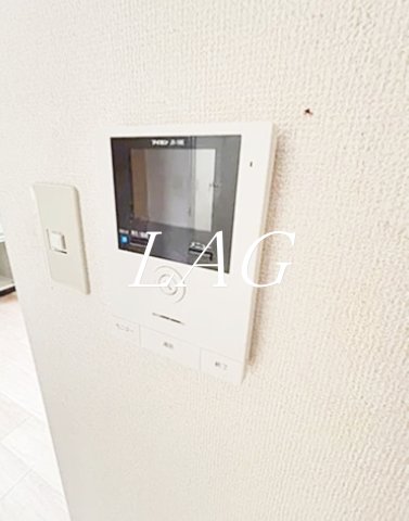 セキュリティ　モニター付きインターフォンです。