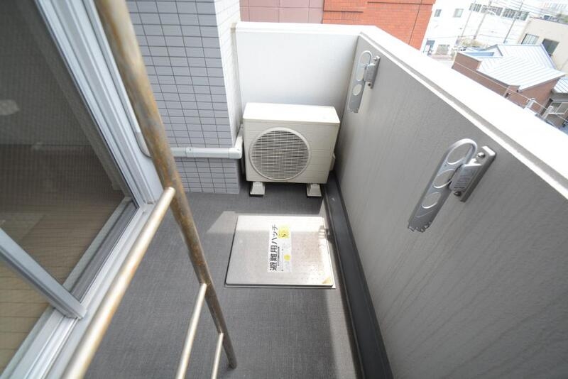 バルコニー　通風良好です