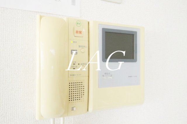 セキュリティ　モニター付インターホンです。