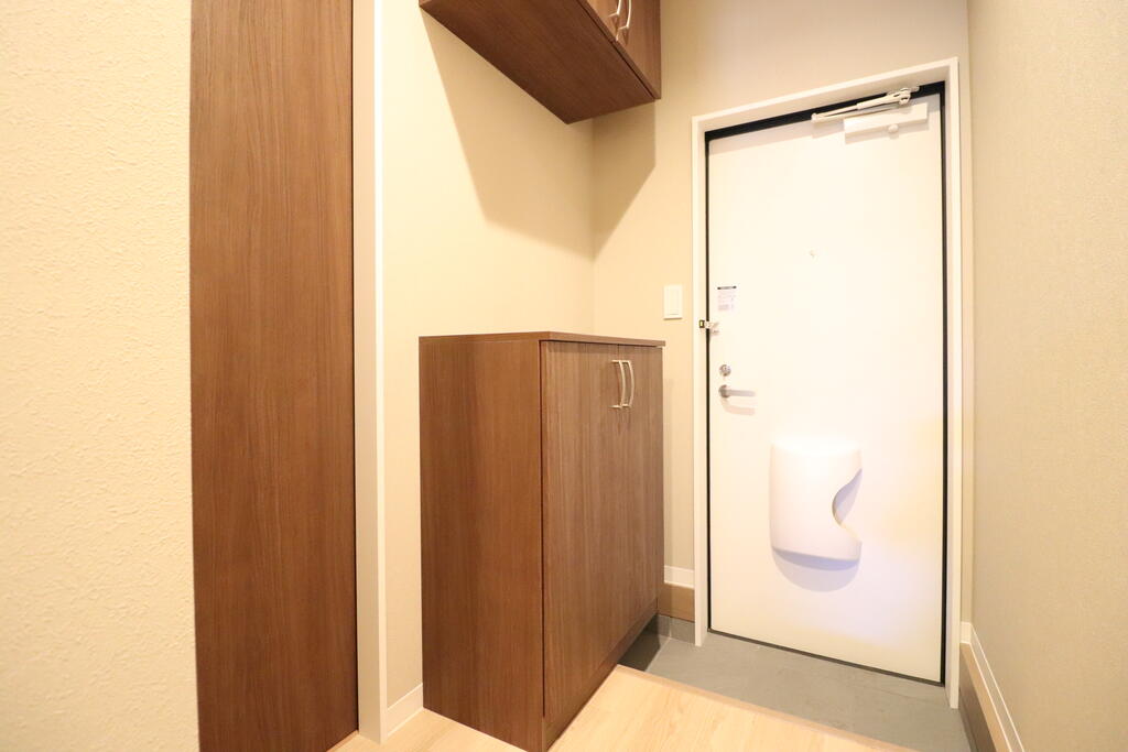 玄関　玄関にはシューズbox♪
