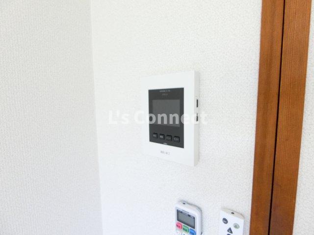 セキュリティ　突然の来客もＴＶモニターホンでしっかり確認。