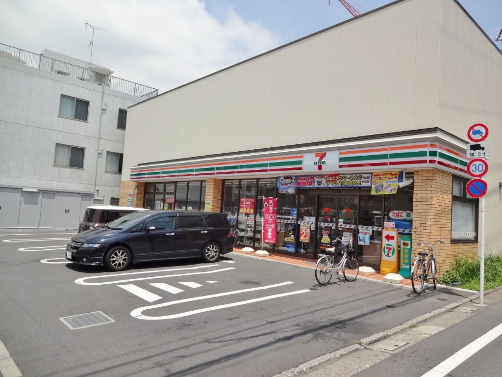 コンビニ　セブンイレブン 品川戸越5丁目店（コンビニ）まで445m