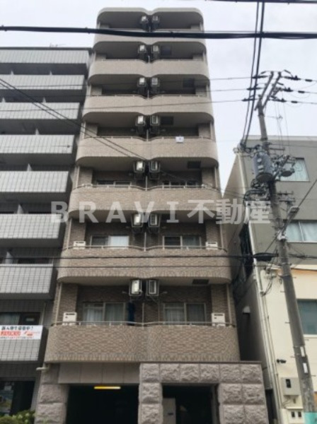 建物外観　【ラムール谷町】きれいな外観です
