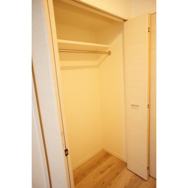 収納　十分な収納スペースがあります
