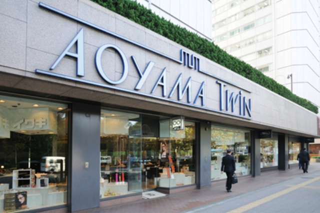 ショッピングセンター　AOYAMA　TWINショッピングプラザ（ショッピングセンター）まで414m