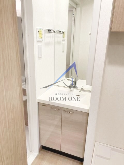 洗面設備　洗面台です。