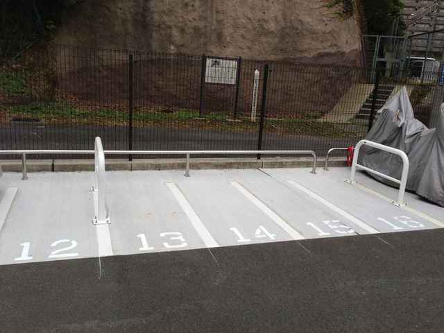 その他　原付クラスのバイク置場も有ります。