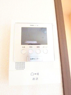 セキュリティ　モニター付きインターホンです。