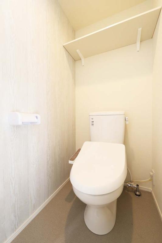 トイレ　ゆったりとした空間のトイレです