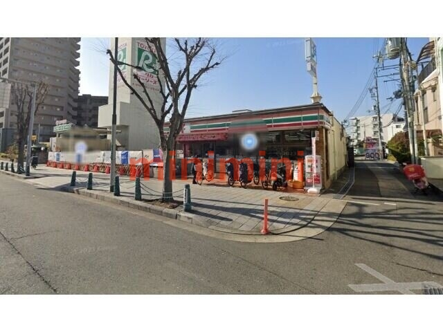 コンビニ　セブンイレブン高槻上田辺町店（コンビニ）まで156m