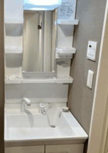 洗面設備　他部屋参考写真
