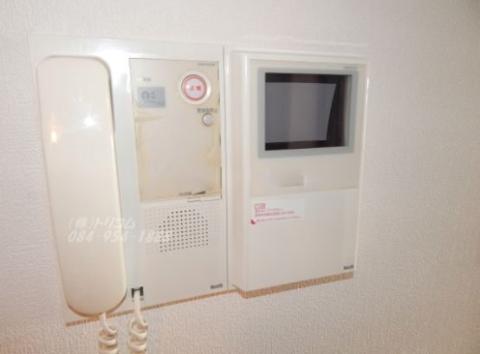 セキュリティ　カメラ付インターホン（イメージ）