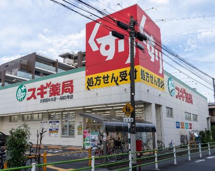 ドラックストア　スギ薬局大田鵜の木店（ドラッグストア）まで341m