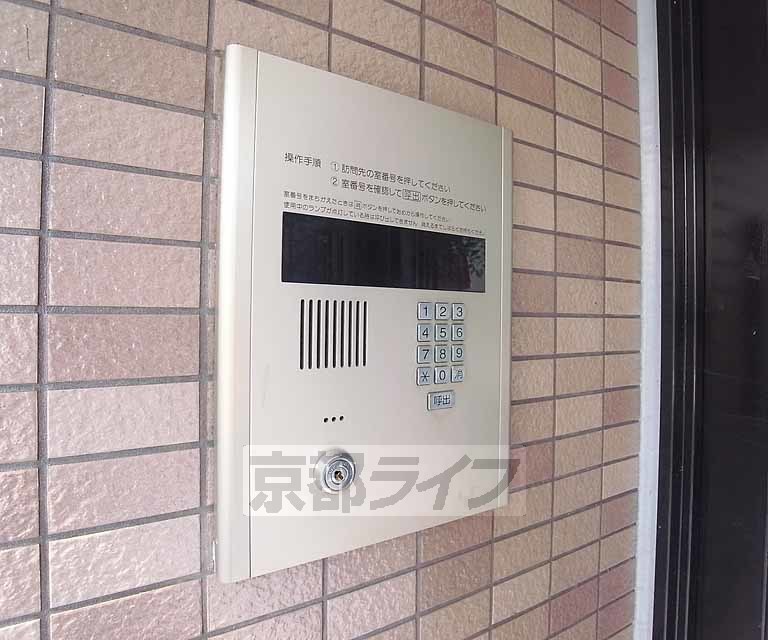 セキュリティ　オートロックも設備です。
