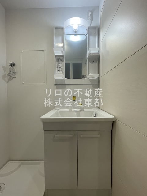 洗面設備　ヘアセットも簡単洗髪洗面化粧台☆