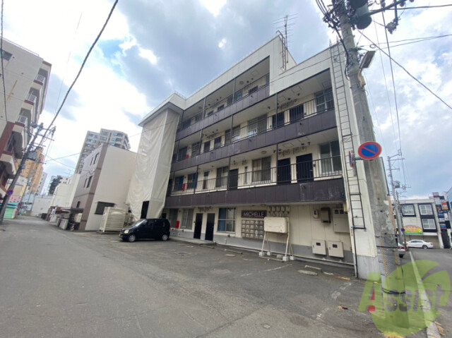 建物外観　札幌市北区麻生町５丁目「ＭＩＣＨＥＬＬＥ」