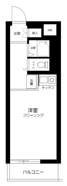 ルーブル高円寺の間取り写真