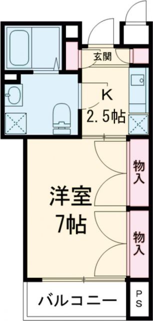 キャステリーノ三宿の間取り写真