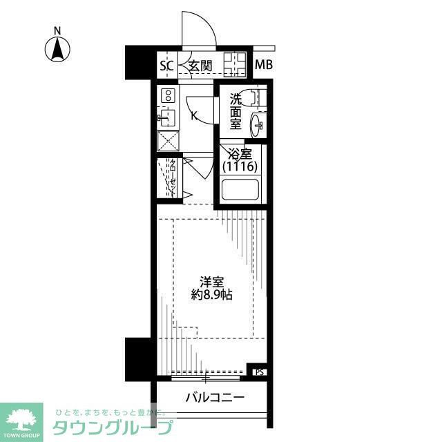 プレール・ドゥーク新宿下落合の間取り写真