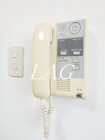 セキュリティ　インターフォンです。