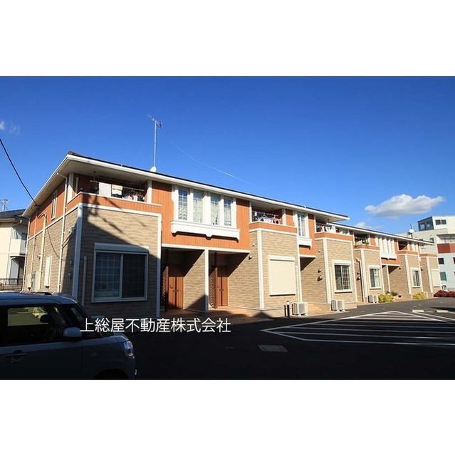 建物外観　ペット共生可能なアパートです