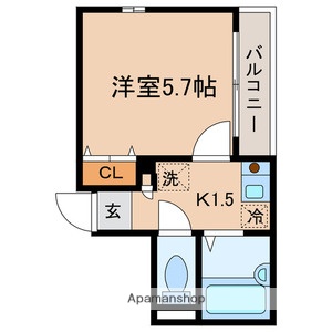 chateletの間取り写真