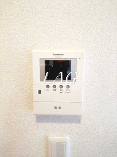 セキュリティ　モニター付きインターフォンです。