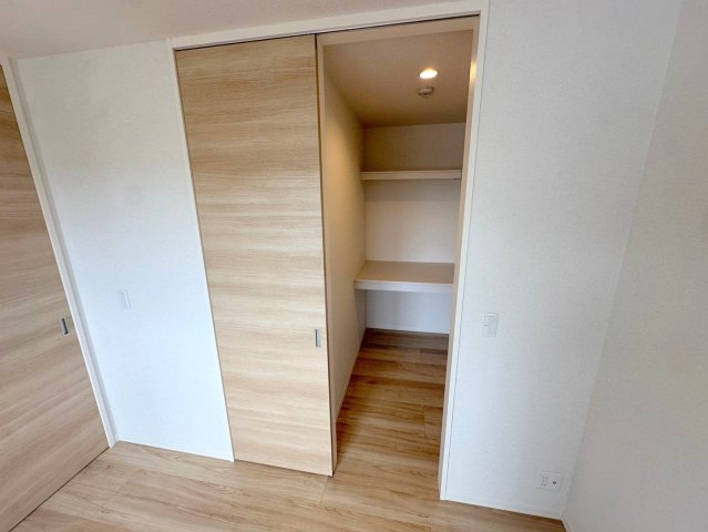 収納　しっかり収納スペースも確保。使いやすいお部屋です。