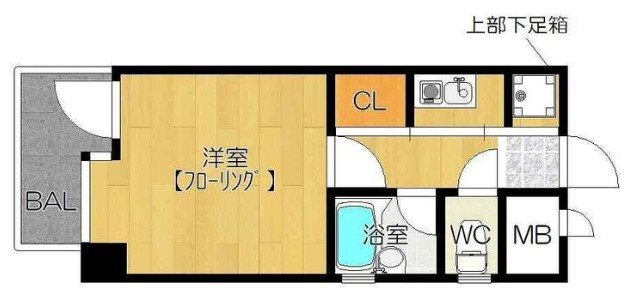 ピュアドーム大濠アクレームの間取り写真