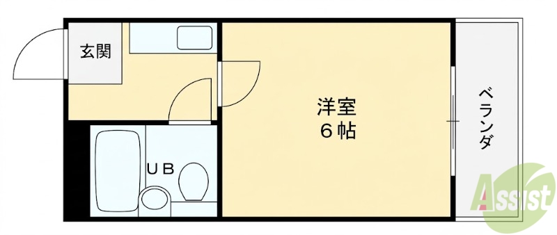 ルネッサンス福原Part2の間取り写真