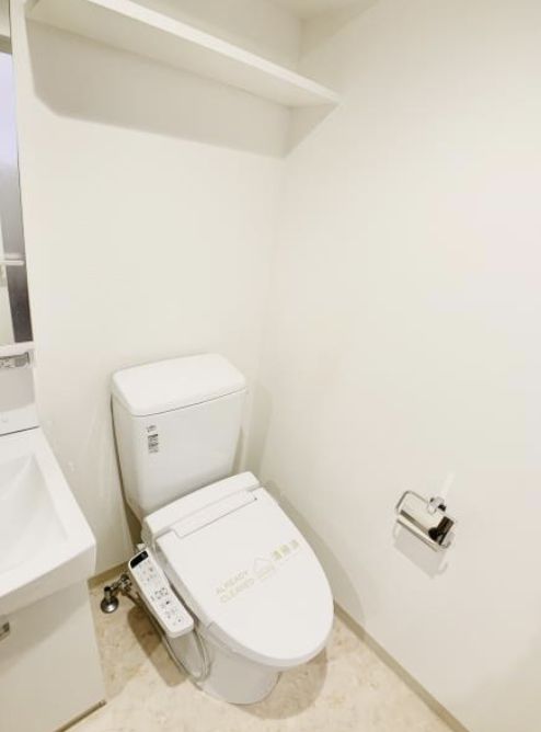 都営三田線 芝公園駅 徒歩2分 9階建 築11年のトイレ写真