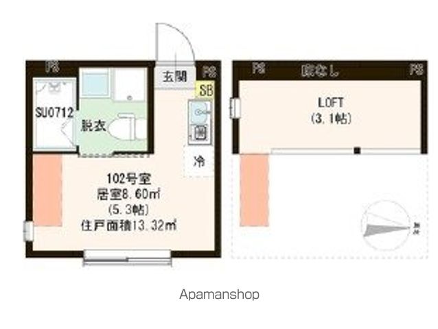Maison Fleur氷川台の間取り写真