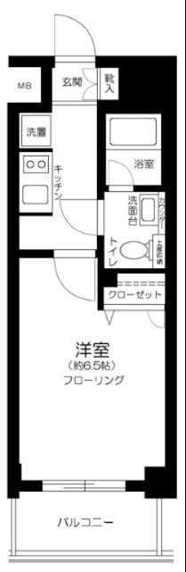 プレール・ドゥーク東京CANALの間取り写真