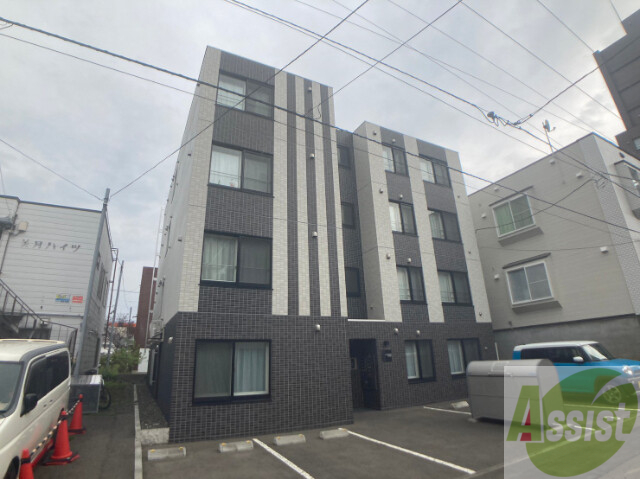 建物外観　札幌市北区北三十七条西「ラメゾン麻生」