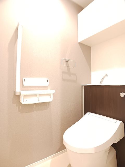 東武桐生線 三枚橋駅 徒歩15分 3階建 築2年のトイレ写真