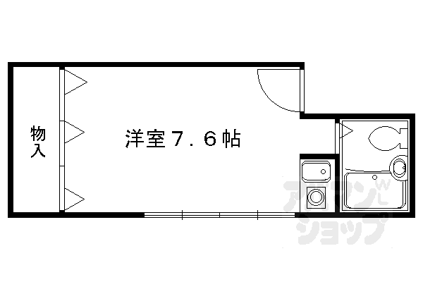 谷川ルームの間取り写真
