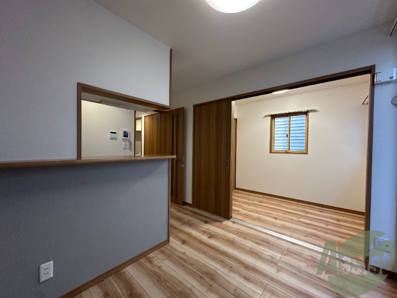 居室・リビング　６．２帖のリビングルーム。綺麗なお部屋でした