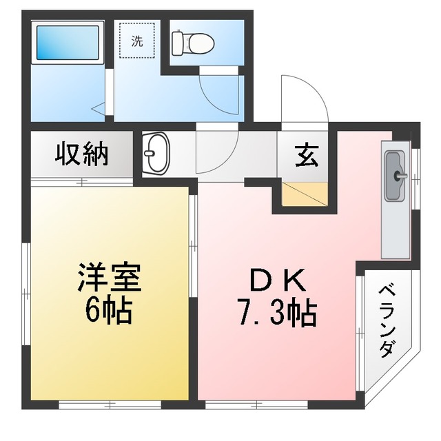 オークプラザの間取り写真
