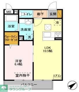 アルカンシェル北越谷の間取り写真