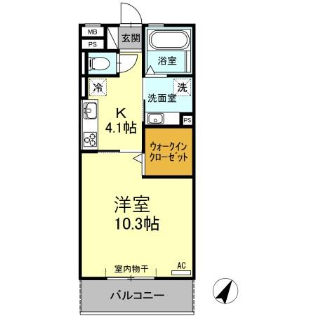 THE FIRSTの間取り写真