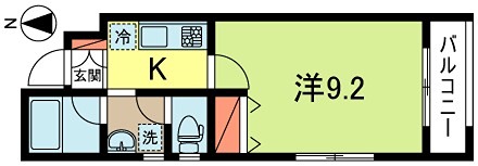 ラ・カーサ南台の間取り写真