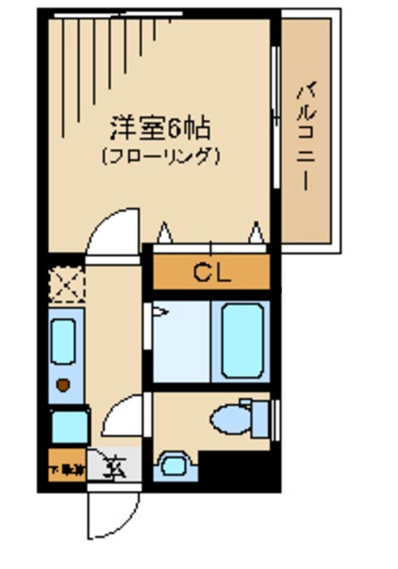 東京メトロ丸ノ内線 中野坂上駅 徒歩7分 3階建 築20年の間取り写真