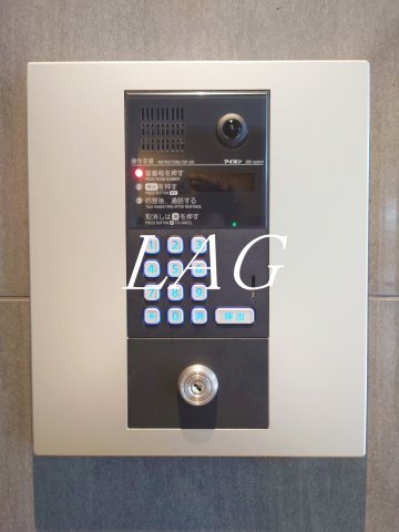 セキュリティ　オートロックです。